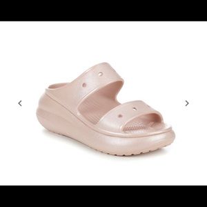 Crocs Crush Sandal Pink size: 7